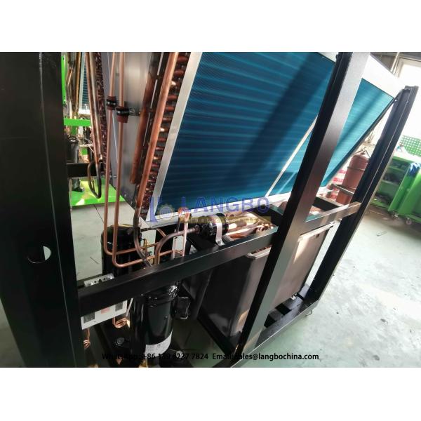 Quality Air Cooled Chiller Machine R4047C / R22 Refrigerant Copland Panasonic Famous Hermetic Scroll Compressor for sale