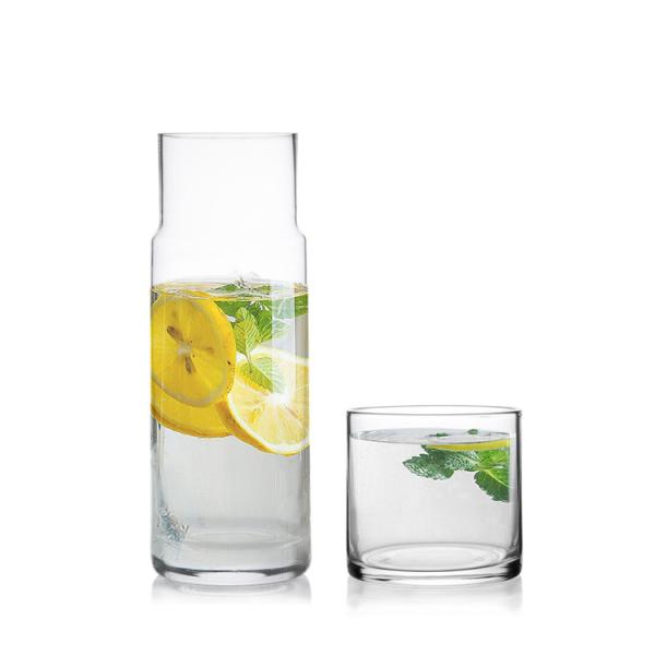 Buy cheap LFGB Certified 750ml Lead-Free Crystal Glass Pitcher Set Tableware from wholesalers