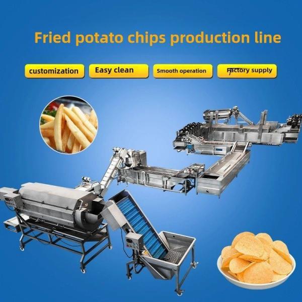 Buy cheap Automated Processing Industrial Frozen Fries Processing System Machinery Customization from wholesalers