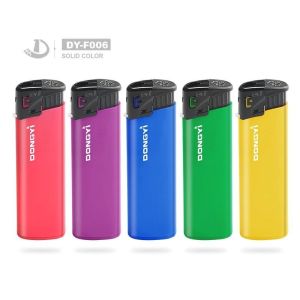 Dongyi Cool Sport Style Plastic Windproof Butane Lighter for Cigarette Smoking