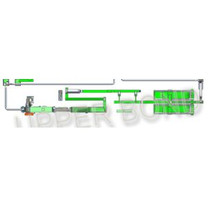 Tobacco Processing Equipment Stem Line for moisture, storing, cutting, expansion