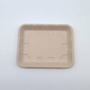 Buy cheap Compostable Biodegradable Bagasse Tableware Disposable Rectangular Shape from wholesalers