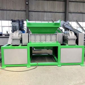 Multifunctional Waste Car Tires Shredding Double Shaft Shredder Machine Weight