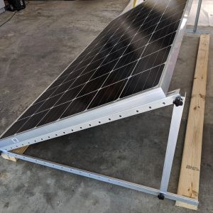 Buy cheap Adjustable Tilt Angle Solar Panel Mounting Bracket Kit with AL6005-T5 Bracket Material from wholesalers