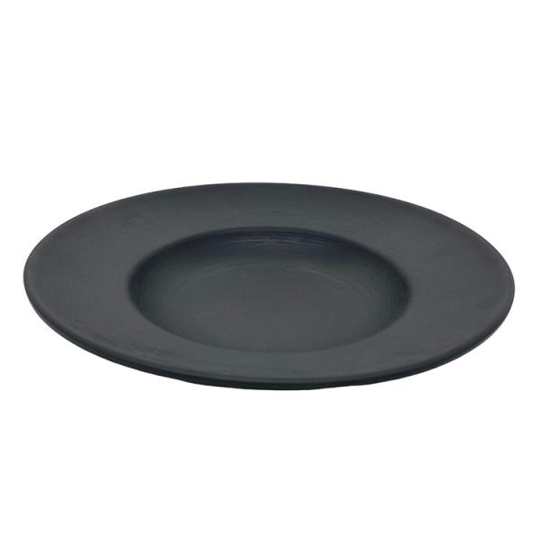 Buy cheap 10 Inch Rice Melamine Soup Bowl Brim Shape Anti Scratch Matte Black from wholesalers