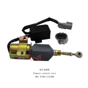 Buy cheap Diesel Engine Fuel Cut Off Valve Solenoid Valve F3400-1115100B from wholesalers