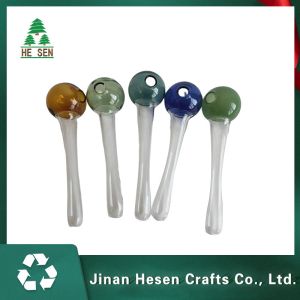 SGS Transparent Borosilicate Pyrex Tobacco Pipe