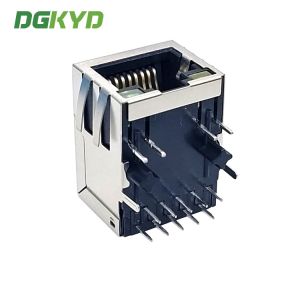 Buy cheap POE Single Port Modular Illuminated RJ45 Shielded Connector from wholesalers