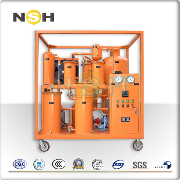 Quality Easy Handling Hydraulic Oil Filtration Machine Water Gas Impurities Removal for sale