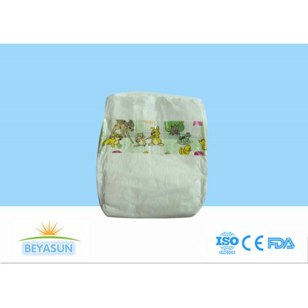Quality Custom Made Natural Disposable Diapers For Newborn Baby Girl / Boy for sale
