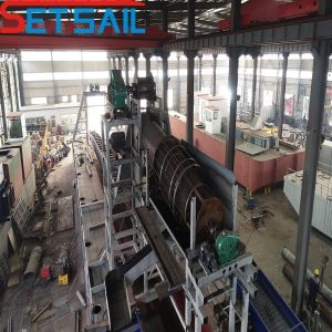 Bucket Chain Gold and Diamond Mining Equipment with 4kw*3-15kw*3 Migration