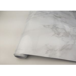 Buy cheap White Patterned Self Adhesive Marble Wallpaper White Marble Sticky Paper For Kitchen Table from wholesalers