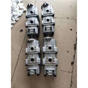Buy cheap PC40 PC45 Triple Gear Hydraulic Main Pump from wholesalers