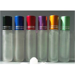 Buy cheap Various Caps Clear Glass Roll On Bottles Screen Printing Surface Handling from wholesalers
