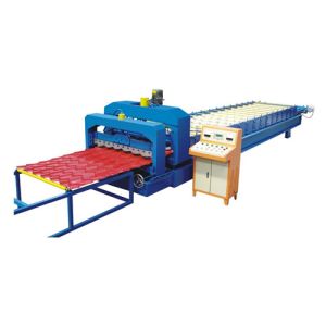 Buy cheap Arc Bias Glazed Tile Roll Forming Machine from wholesalers