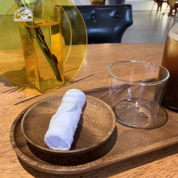 Buy cheap Overlock Cotton Terry Hot And Cold Oshibori Towel Bale from wholesalers