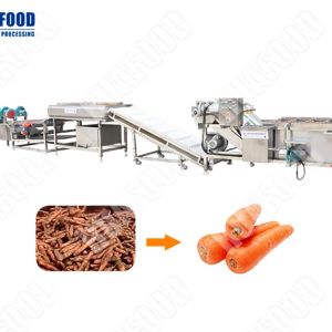 500KG/H Vegetable Processing Line Cooling Drying Dehumidity Line