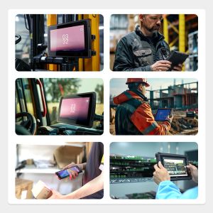 4G 3G WiFi USB Interface NFC Real Handheld Rugged PC Tablet With Strap Charging