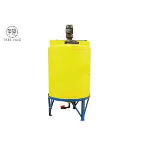 Buy cheap 55 Gallon 135 Gallon Chemical Dosing Tank Cone Bottom Inductor With With Frame from wholesalers