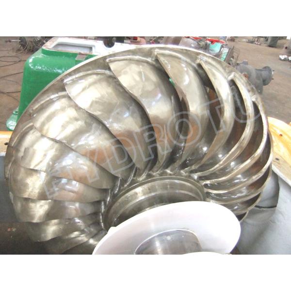 Buy cheap High Specific Speed Turgo Hydro Turbine / Turgo Water Turbine with Stainless steel Runner Diameter Below 1.5m from wholesalers