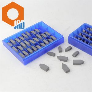 Buy cheap brazed tips all C type  tungsten carbide YG6 carbide tips for lathe turning tool ZGCC from wholesalers