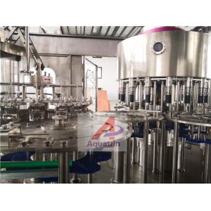 3.0kw 1.8L PET Bottle Packed Machine 2000bph Liquid Beverage Filling Machine
