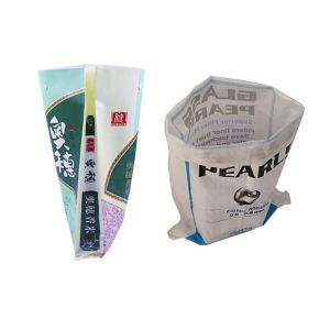 Buy cheap Single Folded Woven Plastic Sacks , Custom Reusable Rice Packing Bags from wholesalers
