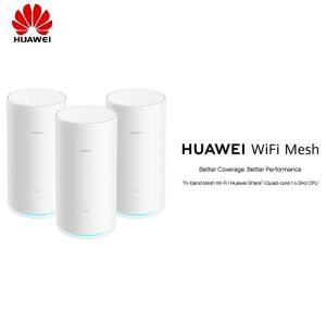 Buy cheap Huawei WiFi Mesh Routers 3 Pack WS5800 Tap NFC-Enabled Android Devices 5GHz Signal product