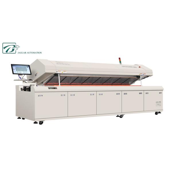 Quality 8 Hot Air Bottom SMT Reflow Oven PC Control 400mm Mesh Width For PCB Assembly for sale