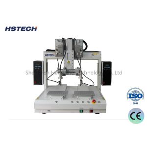 Double Soldering Head Automatic Soldering Robot with Max 300mm/s X/Y/Z Moving