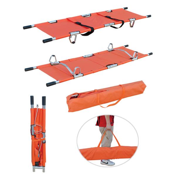 Quality Patient Transfer Portable Manual Ambulance Folding Stretcher for sale