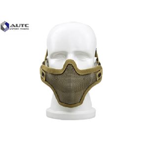 Buy cheap Half Face Element Military Tactical Masks , Tactical Helmet Mask Airsoft Comfortable from wholesalers