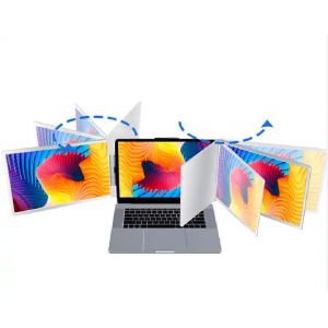 Buy cheap 14 Inch Portable Triple Monitor For Laptop Screen Extender 300 Cd/M² 25ms from wholesalers