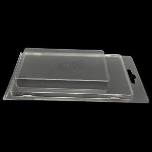 Buy cheap PET PVC Blister Pack Plastic Clamshell Packaging Clear Vacuum Forming Insert Trays Folding Boxes Transparent Rectangle Accept from wholesalers