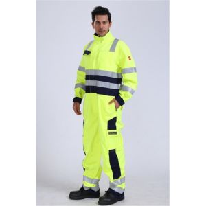 Buy cheap Hi Vis Light Weight Anti Static Flame Retardant Overalls from wholesalers