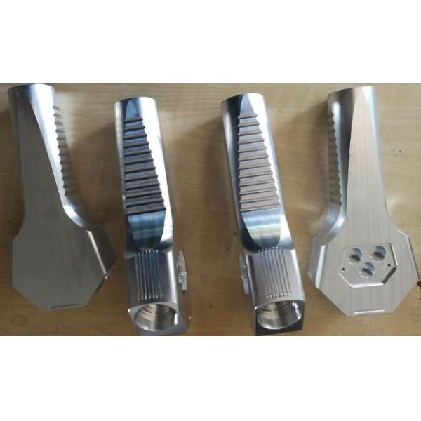 Quality Aluminum Drilling Brushed Flash Led Housing CNC Machining Process Anodized Color for sale