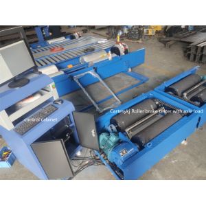 Buy cheap Cartesykj Vehicle Inspection Equipment Roller Brake Tester  4T  Roller Brake Opposite Force Tester With Axle Load Brake  Testing from wholesalers