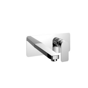 Buy cheap Polished Chrome Wall Mounted Bath Mixer Tap from wholesalers