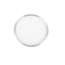 6 inch - 22 inch round aluminum pizza screen mesh pizza tray perforated pizza