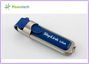 Buy cheap Promotional Leather USB Flash Disk , USB Flash Drive Leather 16GB product