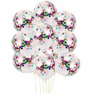 Buy cheap Clear Star Foil Filled Helium Confetti Balloons from wholesalers