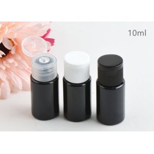 Buy cheap Refillable Plastic Cosmetic Packaging Black 10ml Capacity With PP Material Lid from wholesalers