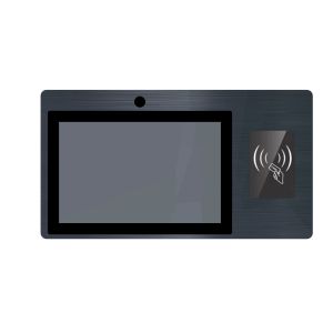 Buy cheap 10.1 touch kiosk RFID NFC reader bulit-in QR scanner for self-payment Check-in machine Attendance machine Access control system from wholesalers