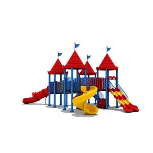 Buy cheap Outdoor Kids Custom Playground Slides Children Amusement Equipment from wholesalers