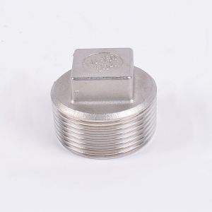 Buy cheap Stainless Steel 201 304 Quadragon Plug Head Nipple Connector for Casting Pipe Fitting from wholesalers