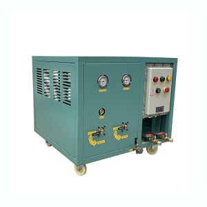 Buy cheap R1233zd Low Pressure Refrigerant Recovery Machine Chiller System Refrigerant Recycling Recovery Station from wholesalers
