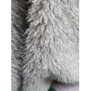 Buy cheap Warp Knitted Curly Plush Fabric Is Soft And Comfortable, 100% Polyester from wholesalers