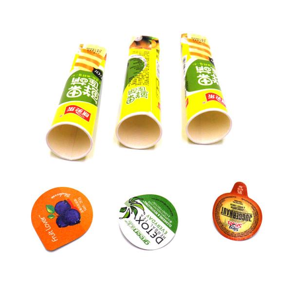 30mic 38mic Heat Seal Lid Moistureproof Die Cut Aluminum Foil Lids