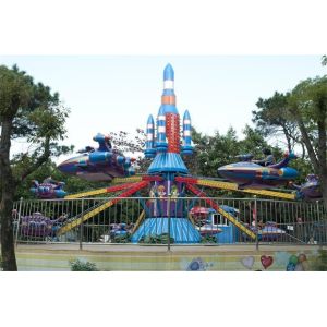 Buy cheap 16 Seats Helicopter Amusement Ride , Automatic Aircraft Plane Carnival Ride product