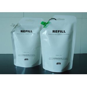 Buy cheap PVC Free Spout Pouch Packaging Drop Resistance With Various Lids / Caps from wholesalers
